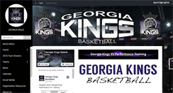 Desktop Screenshot of georgiakings.com